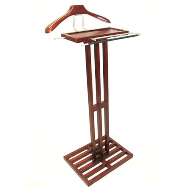 Proman Proman VL16220 Kyoto Wardrobe Valet in Mahogany VL16220 - main
